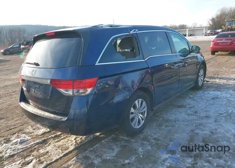 2015 Honda Odyssey Ex from USA, damaged, VIN 5FNRL5H44FB123152
